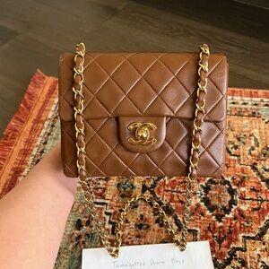 Chanel Classic Vintage Mini Square Flap Bag